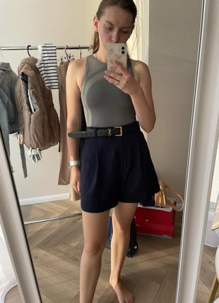 Льняные шорты zara