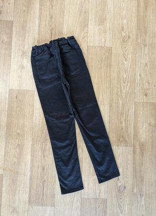 Черные стрейчевые джинсы на мальчика next 12-14 лет 152-164 см2 фото