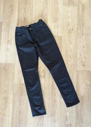 Черные стрейчевые джинсы на мальчика next 12-14 лет 152-164 см