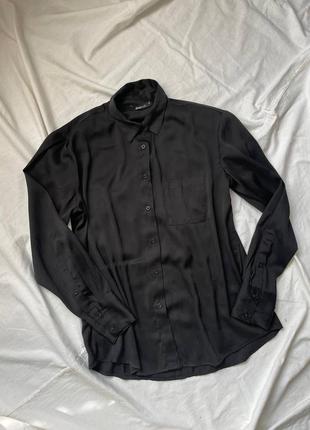 Черная рубашка1 фото