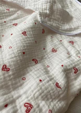 Мусліновий спальний мішок для немовляти