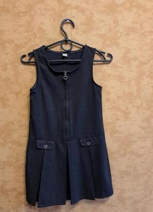 Школьный сарафан на 7-8лет