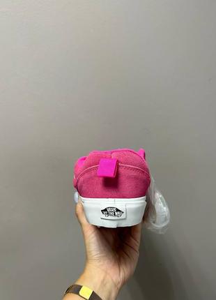 New ✅️ замшевые, розовые кеды vans knu pink3 фото