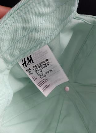 Женская хлопковая кепка h&amp;m4 фото
