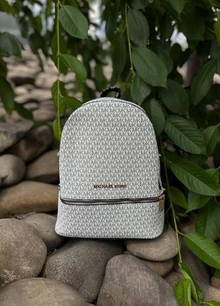 Женский рюкзак-сумка из эко-кожи michael kors backpack молодежный, городской, брендовый бэкпак