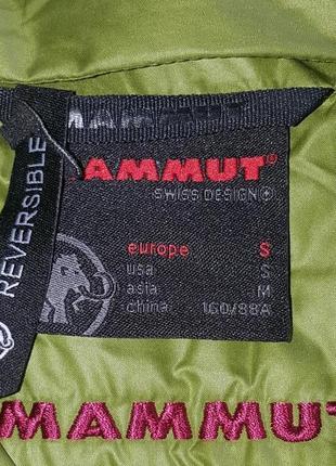 Оригінал.двостороння,фірмова куртка-пуховик 2в1 mammut reversible5 фото