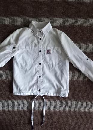 Школьная блуза/рубашка, пакет и отдельно рубашка, блуза в школу2 фото
