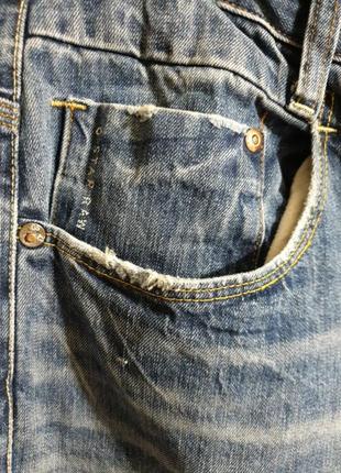 Топовые джинсы на болтах g - star raw4 фото