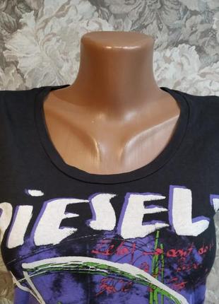 Diesel женская футболка разноцветный размер xs4 фото