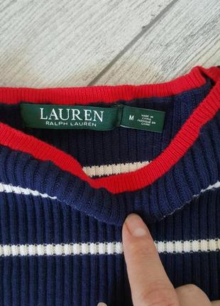 Базовий джемпер реглан кофта пуловер в рубчик ralph lauren3 фото