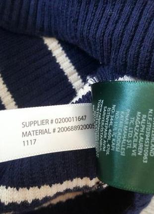 Базовий джемпер реглан кофта пуловер в рубчик ralph lauren 5