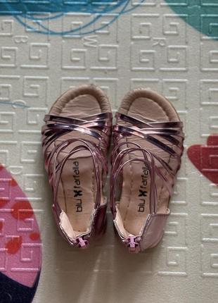 Босоніжки для дівчинки blu farfalla, устілка 14 см