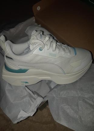 Кроссовки белые женские пума космо puma kosmo rider