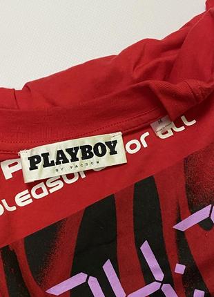 Oversize футболка тишка базовая бланковая playboy3 фото
