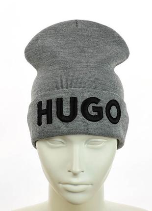 Молодежная шапка "hugo"