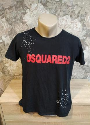 Dsquared2 чоловіча футболка чоно червоного кольору розмір m