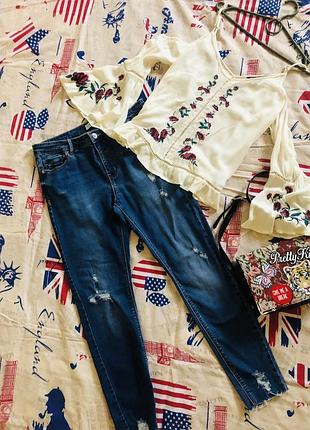 Брендові джинси stradivarius розмір 42/14