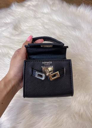 Сумка мікро у стилі hermes kelly 7 см