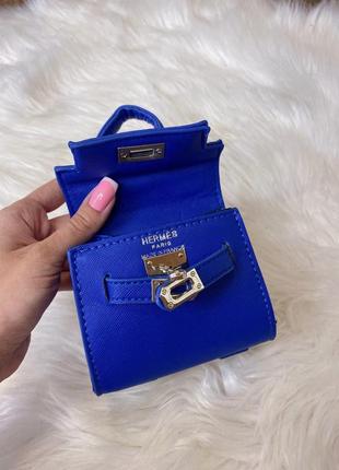 Сумка микро в стиле hermes kelly 7 см