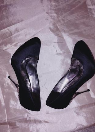 Чорні базові жіночі туфлі, туфлі жіночі, розпродажу, жіноче взуття, жіночий одяг,2 фото