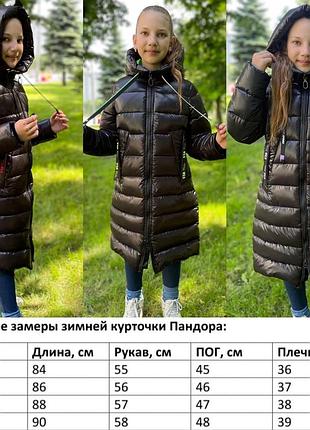 Зимове пальто на дівчинку