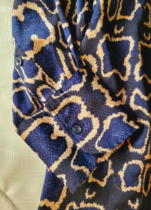 Красивая блуза в леопардовый принт5 фото