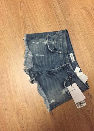 Шорти джинсові zara