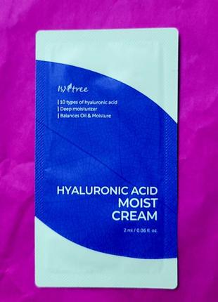 Крем для глибокого зволоження шкіри -isntree - hyaluronic acid moist cream