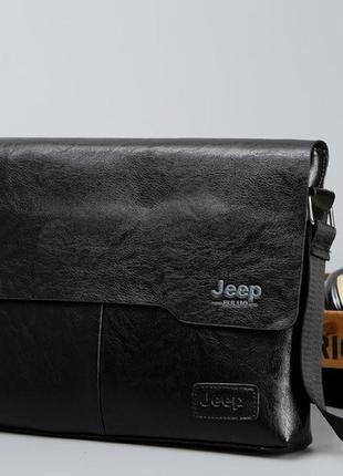 Мужская сумка через плечо jeep