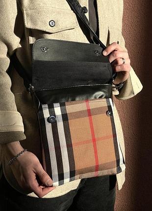 Месенджер шкіряний burberry 5