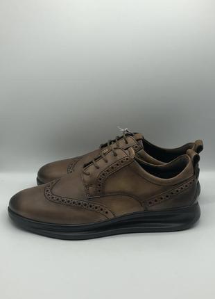 Оригінальні чоловічі шкіряні класичні туфлі розмір 44;48