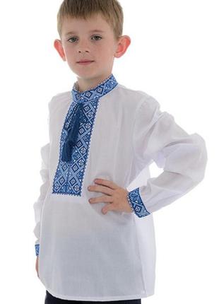 Вышиванка для мальчика вишиванка рубашка хлопчику детская производитель3 фото