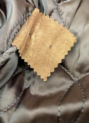 Куртка кожаная, фирменная, стильная yessica, коричневая7 фото