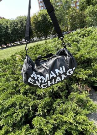 Armani exchange сумка спортивна дорожня7 фото