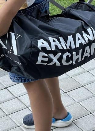 Armani exchange сумка спортивная дорожная2 фото