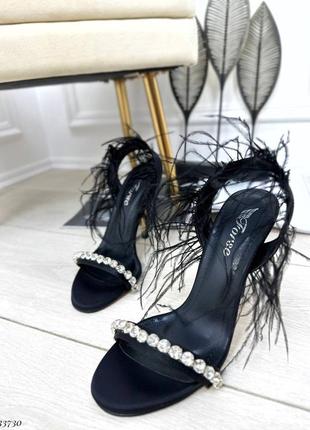 Босоножки, черные босоножки6 фото