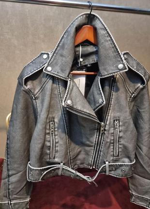 Терта косухая зара качество супер эко кожа