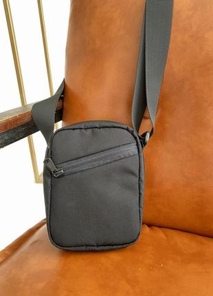 Чоловіча текстильна сумка через плече, матеріал оксфорд 600 німеччина, чорного кольору