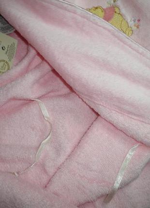 Удобный мягкий качественный халат с капюшоном disney store оригинал 40-42 размер8 фото