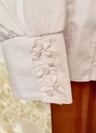 Блузка для девочки с длинным рукавом, производства польщи, sly, размер 152см5 фото