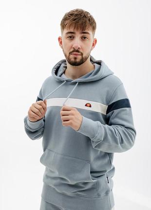 Мужское худи ellesse pietro oh hoody голубой l (7dshr17434-426 l)1 фото