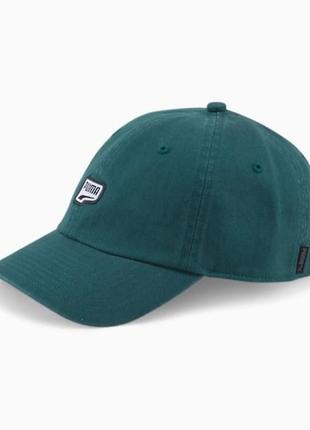 Кепка puma prime dad cap зеленый one size (02367907)