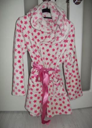 Халат плюшевый очень теплый р. s-m george