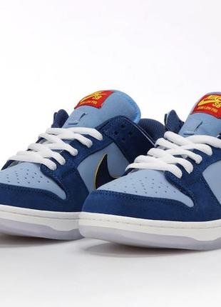 Модні шкіряні кросівки nike sb dunk pro why so sad (36-45)6 фото