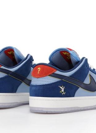 Модні шкіряні кросівки nike sb dunk pro why so sad (36-45)7 фото