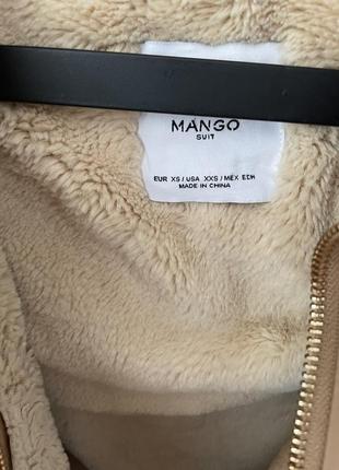 Парка зимова куртка mango8 фото