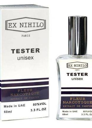 Ex nihilo fleur narcotique extrait de parfum тестер new унисекс 60 мл