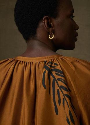 Стильное шелковое платье дорогого французского премиум бренда souer 🔥🔥🔥4 фото