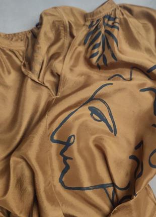 Стильное шелковое платье дорогого французского премиум бренда souer 🔥🔥🔥9 фото