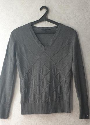 Сірий Пуловер tommy hilfiger светр